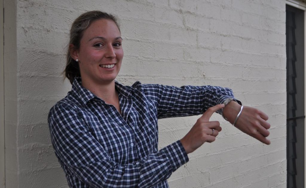 Alice Tanner visited the Condamine Medical Centre last week - luckily. Alice Tanner visited the Condamine Medical Centre last week - luckily.